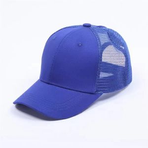 Высококачественные простые хлопковые шапки Бейсбольные кепки на заказ Регулируемые лямки для взрослых Мужские тканые изогнутые спортивные шапки Пустая однотонная солнцезащитная кепка для гольфа