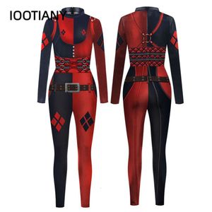 Steampunk Sexy Slim Men Jumpsuit Catsuit Cosplay Costumes Zentai Women Bodysuit Fancy Dress Halloween Party S-XL 2023