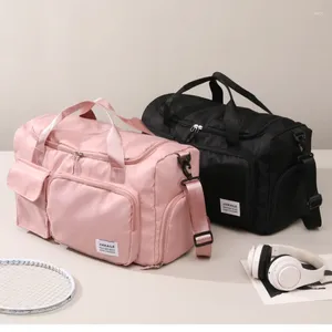 Duffel Bags Large Capacity Travel Luggage Clothes Shoes Tote Bag Handbag Foldable Duffle Gym Yoga Storage High Quality Shoulder