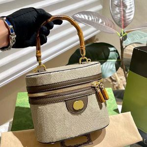 Designer klassische Bambus-Joint-Make-up-Tasche Umhängetaschen Damen Mode Kettentasche Leder Umhängetasche Handtasche Pendeltasche Facai Bucket