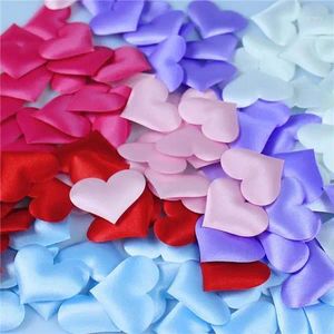 Party Decoration 100pcs Heart Shape Petals Wedding Valentines Day Throwing Table Birthday Household Items