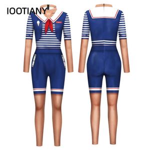 Uniformi scolastiche Stampa 3D Tuta da donna Carnevale Fancy Party Costume cosplay Tuta per adulti Tutina attillata