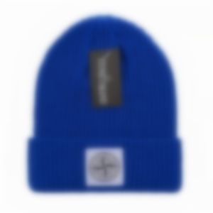 Designer Winter-Strickmütze STONE Hut Mode Motorhaube elegante Herbstmütze für Damen Herren ISLAND Totenkopf Outdoor 17 Farben Hüte Beanie S-12