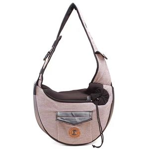 Elegante borsa per animali portatile e traspirante. La comoda borsa per animali a spalla con banconote è adatta per cani e gatti fino a 3 kg 42 * 18 * 30