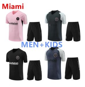 23 24 inter Miami Tracksuit Messis Soccer Jerseys 2023 2024 Matuidi Higuain Football Kit Trapp