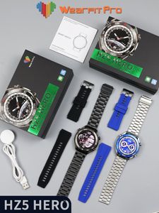 Popularny HZ5HERO Niezwykłe Master Smart Watch Tętno -tętno Tlen Tlen Contim Call Real AMOLED SINET