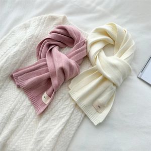 Lenços de malha emo cobertor neckerchief grosso pashmina inverno quente xale envoltório moda cachecol para mulheres cashmere poncho stoles 231021