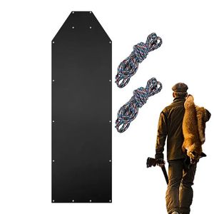Snowboards Skis Camping Sled Hauling Snow Sled Ice Fishing Gear For Fire Wood Camping Entertainment Duck Hunting Camping Hunting 231021