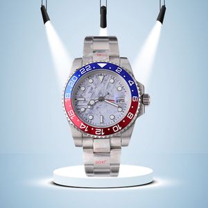 Męskie Wysokiej jakości zegarki Automatyczny ruch mechaniczny zegarki ze zegarki ze stali nierdzewnej Swimowe Sapphire Luminous Watch Sports Montre de Luxe Blue Watch