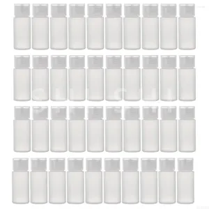 Depolama Şişeleri 100 PCS Boş Plastik Losyon Şişesi Flip Üst Kapaklar Sıkılabilir PE PECTER SEYAHAT SIVI SHAMBO DOLDU ŞEKER 10ML 20ML