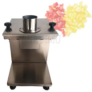 Máquina automática de corte de vegetais comercial, cenoura, batata, cebola, cortador granular, elétrico multifuncional, pepino