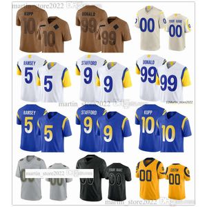 2023 Jersey 13 Kurt Warner 28 Marshall Faulk 29 Eric Dickerson 75 Deacon Jones 85 Jack Youngblood 77 Alaric Jackson 73 Steve Avila 65 Coleman Shelton 1 Derion Kendrick