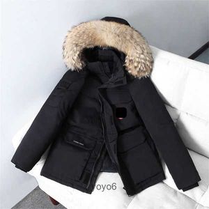 canda goose jacket Men's Down Canada Mens Designer Coat Parka Hooded Pattern Epauleur Fashion Expedition Couple Extra Thick Coats Winters S-2xl 2 Z7NT