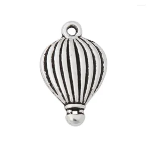 Charms 20pcs Antique Silver Color Alloy -air Balloon DIY 13 21mm AAC935