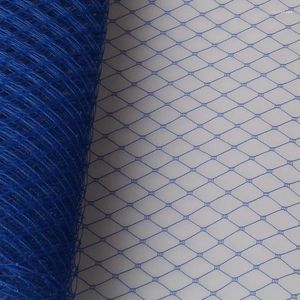 Berets 45Cm Width Royal Blue Birdcage Veils Fascinators Nice Bridal Millinery Nettings Wedding Velling DIY Party Hair Accessories