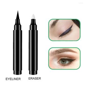 Eyeliner 10 Piece 2in1 tjockt rör Eraser Eye Liner Pen Privat etikett Anpassad Partihandel Vatten Proof Liquid Makeup Drop Delivery Health DHHPF