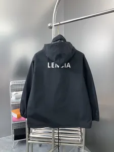 BLCG LENCIA Herren Jacken Windjacke Reißverschluss Kapuze Streifen Oberbekleidung Qualität Hip Hop Designer Mäntel Mode Frühling und Herbst Parkas Markenkleidung 5257