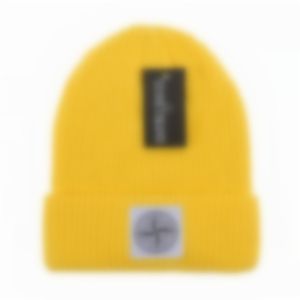 Designer Winter Knitted Beanie STONE Hat Fashion Bonnet Dressy Autumn Cap per donna Uomo ISLAND Skull Outdoor 17 colori Cappelli Beanie S-3