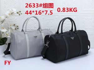 Bolsa Men Duffle Moda Mulheres Bolsas de Viagem Bolsas de Lugga de Luxúria Bolsas de Couro Mulheres Bolsas Cruzadas Grandes Totas de Corpo 44cm