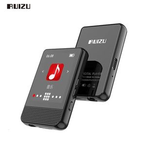 MP3 MP4-плееры RUIZU M16 MP3-плеер с Bluetooth-динамиком, сенсорный экран, 1632 ГБ, Hi-Fi, металлический мини-портативный Walkman, поддержка FM-радио, видео, электронная книга 231020