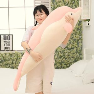 Plush Dolls 35110cm Kawaii Dolphin Toys Lovely Stuffed Soft Animal Peluche for Children Girls Sleeping Pillow Cushion Gift 231020