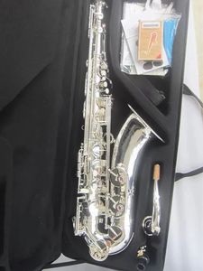 Sassofono tenore professionale Mark vi classico in argento, tutto in argento, strumento jazz per sax tenore con tono di livello professionale 00