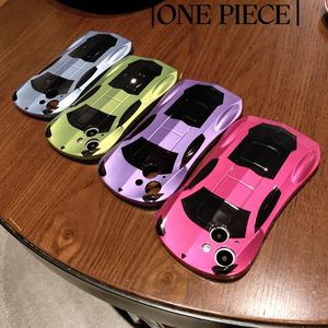 Mobiltelefonfodral Fashion Luxury Sports Car Silicone Soft Case For iPhone 11 12 13 14 Pro Max Mini X XR XS SE 2020 7 8 Plus Back Chic Cover 231021