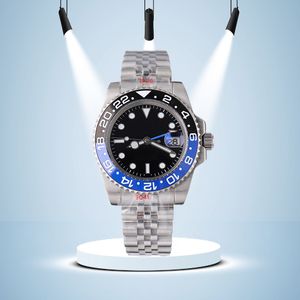 męski projektant zegarek automatyczna mechaniczna ceramika 40 mm pełna stal ze stali nierdzewnej klamra 2813 zegarek na rękę szafirową super świetliste zegarek Montre de Luxe
