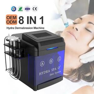 Trending produkter Ny ankomst hydro våt hydro aqua hydra skalning ansikts kristall mikro dermabrasion diamant 8 i 1