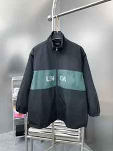 BLCG LENCIA Uomo Giacche Giacca a vento Zip con cappuccio Capispalla a righe Capispalla di qualità Hip Hop Designer Cappotti Moda Primavera e autunno Parka Abbigliamento di marca 5252