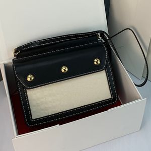 Tb Camera Stripe Bag Classic Nylon Handbags Designer Vintage Check and Leather Crossbody Womens Men Wallet Messenger Tote Shoulder Clutch Bags