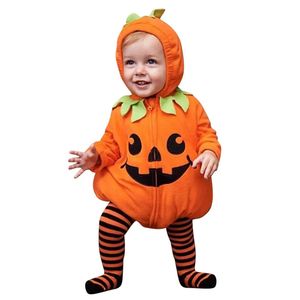 Rompers Cosplay Baby Girls Boys Halloween Ubrania Zestawy z kapturem z kapturem z kapturem z kapturem z kapturem jesień dziewczynki strój 231020