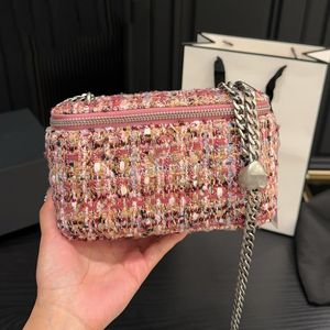 حقيبة نساء مربع Crossbody الخريف/الشتاء حقيبة اليد الكلاسيكية Diamond Lattice Designer Trunk Condoute Satchel الفرنسية الغرور العلامة