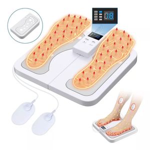 Foot Massager Foot Circulation EMS TENS Nerve Muscle Massager Electric Foot Stimulator Improves Circulation Feet Legs Circulation Machine 231020