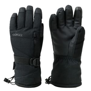 Ski Gloves COPOZZ Ski Gloves Waterproof Gloves with Touchscreen Function Thermal Snowboard Gloves Warm Motorcycle Snow Gloves Men Women 231021