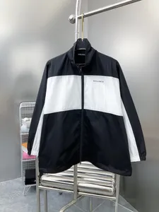 BLCG Lencia Mens Ceketler Rüzgar Derbazı Zip Kapşonlu Şerit Dış Giyim Kalitesi Hip Hop Tasarımcısı Moda İlkbahar ve Sonbahar Parkas Marka Giyim 5245