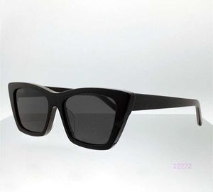 MICA Solglasögon Populära designer Fashion Retro Cat Eye Shape Frame Summer Leisure Wild Style Protection kommer med