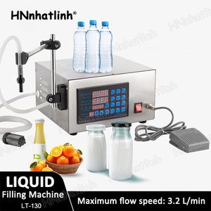 Small Mini 5-3500ml Diaphragm Pump Filler Semi-Automatic Liquids Filling Machine Density Water Bottling Equipment For Bottle Perfume Beverage