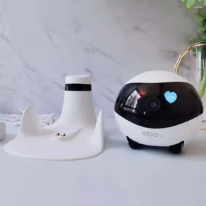 Hundbilsäte täcker Amazon Online Product Tumbler Design 24H Videoinspelning självladdande husdjurskompis robot med 1080p kamera