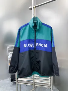 Blcg Lencia Mens Jackets Windbreaker Zip z kapturem paski z kapturem Obipowa odzież Obip Hip Hop Designer Płaszcze Fashion Spring and Autumn Parkas Marka odzieży 5249