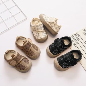Barnskor baby första vandrare flickor pojke casual mesh spädbarn småbarn mjuk botten antislip skor