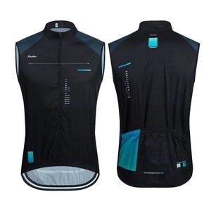 Gilet da uomo Raudax Gilet da ciclismo da uomo Vento da uomo Gilet da bicicletta senza maniche Gilet leggero antivento da esterno MTB Sport Gilet riflettente 231020