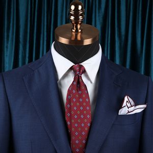 Галстуки 8 см, мужские галстуки, красный галстук, деловой галстук Zometg, галстуки ZmtgN2197
