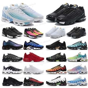 TN OG Plus 3 Sapatos Homens Mulheres TN 3 Branco Preto Laser Azul Radiante Vermelho Zebra Obsidian Neon Criado Mens Treinadores Ao Ar Livre Sapatilhas Tamanho 36-46