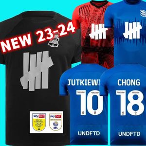 23 24 Birmingham Soccer Jerseys tillbaka i Black Deeney Bela McGree City FC 2023 2024 Home Away Third Men Kids Kits Football Shirts Pedersen