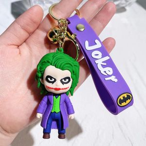 Decompression Toy Clown Keychain Captain Action Figure Model PVC Cartoon Bag Doll Pendant Toys Gift