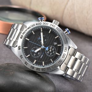 Partihandel Luxury Brand Top Designer Mens Quartz Watches Business Dress Waterproof Wristwatch Men rostfritt stål sportklocka män gåvor 2023 herrar titta på tiss-04