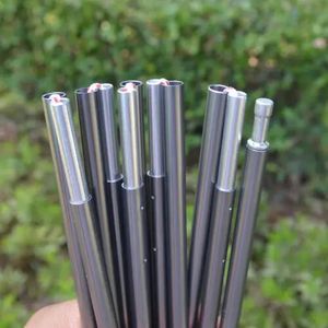 Outdoor Gadgets 1Pc 8.5mm Tent Pole Aluminum 3.6m 4.05m 4.42m High-Strength Outdoor Camping Equipment Alloy Tent Rod 2-6 Person Tent Accessories 231021