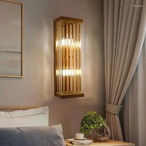 Vägglampa nordiskt glas led ljus rund bubbla tefat kreativt vardagsrum bakgrund gång sängen modern design belysning dekor