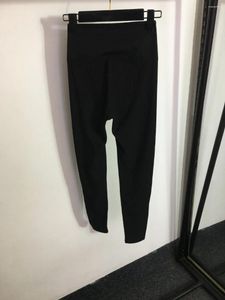 Women's Pants Cotton Leggings Wear High-waisted Hip-lifting Running Abdomen-folding And Threaded High-quality Fitness Trousers.